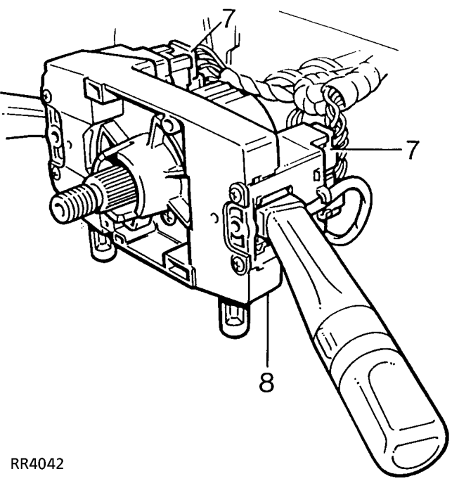 CAUTION: Do not allow rotary coupler to hang on its harness.
