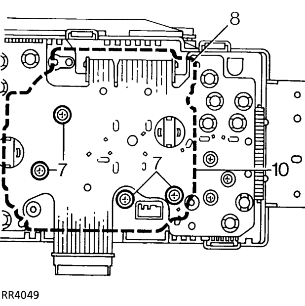 Srs warning light bulbs – Remove ECU