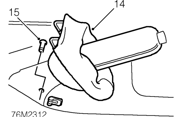 Models fitted with electric front seats – Remove centre console assembly.