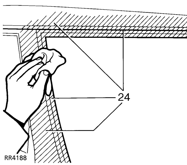 Remove protective coverings and tape.