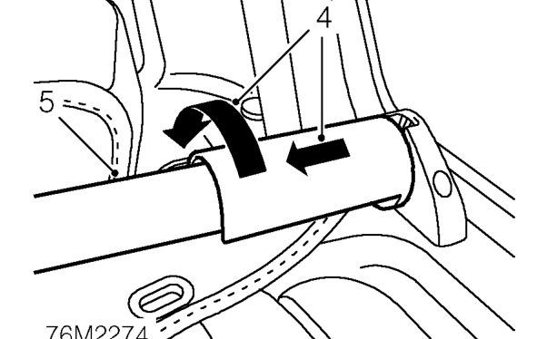 Remove ’E’ post trim casing. See this section.