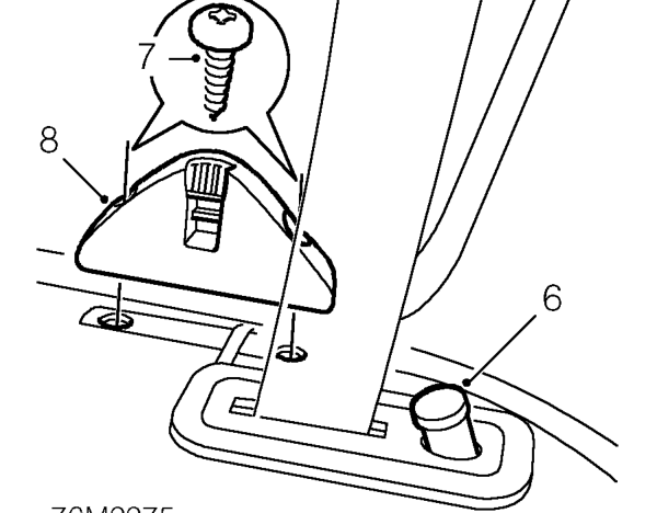 Remove load space cover.