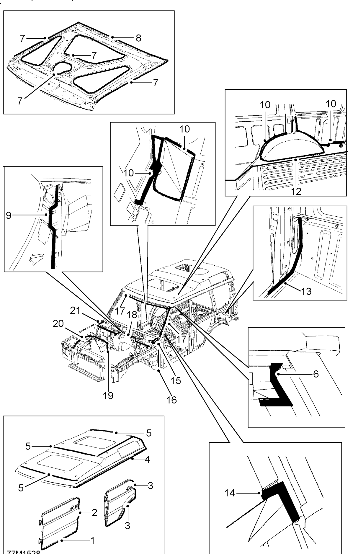 Sealing charts (continued)