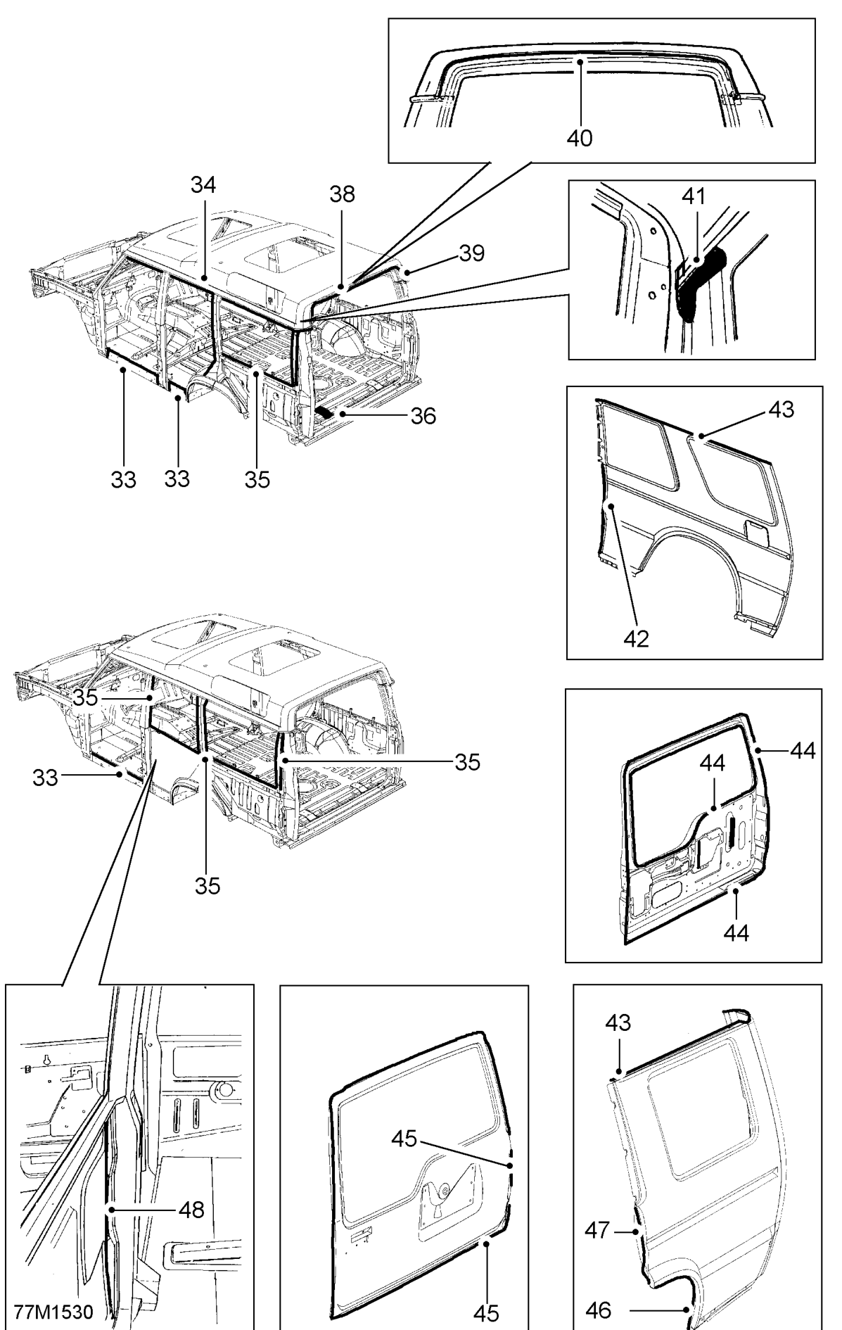 Sealing charts