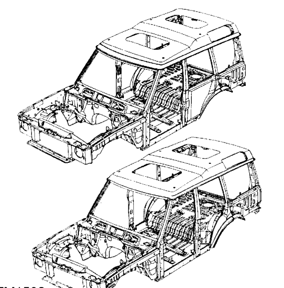 Bodyshell (3- and 5-door)