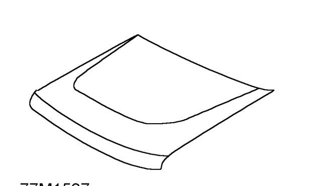 ’a’ post – The ’A’ post assembly is fitted to the bulkhead, dash side panel and inner sill.