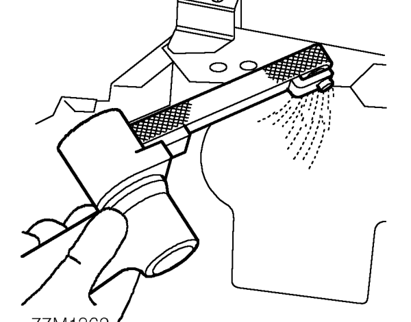 Caused by this equipment. – Separate spot welded joints and remove panel remnants using hammer, bolster chisel and pin