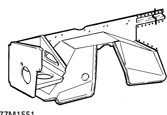 bulkhead and inner wing. See CHASSIS AND BODY, Repair.