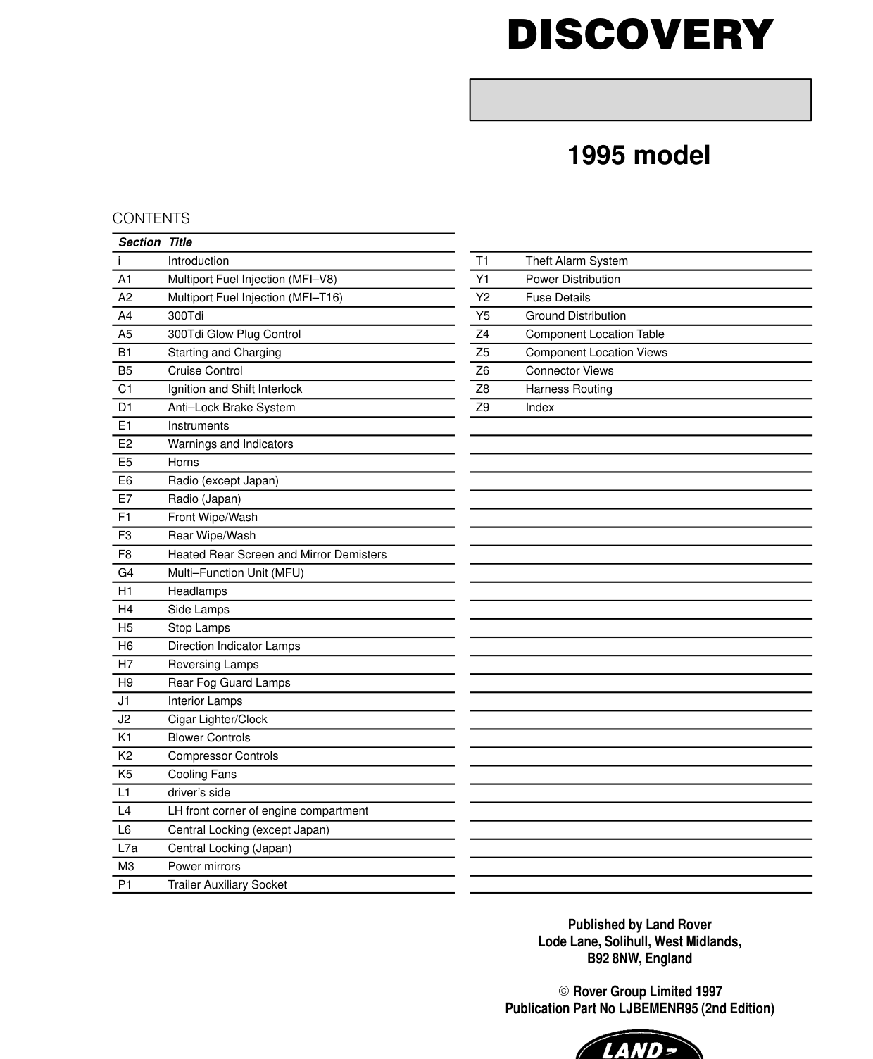 Introduction – Electrical Troubleshooting Manual