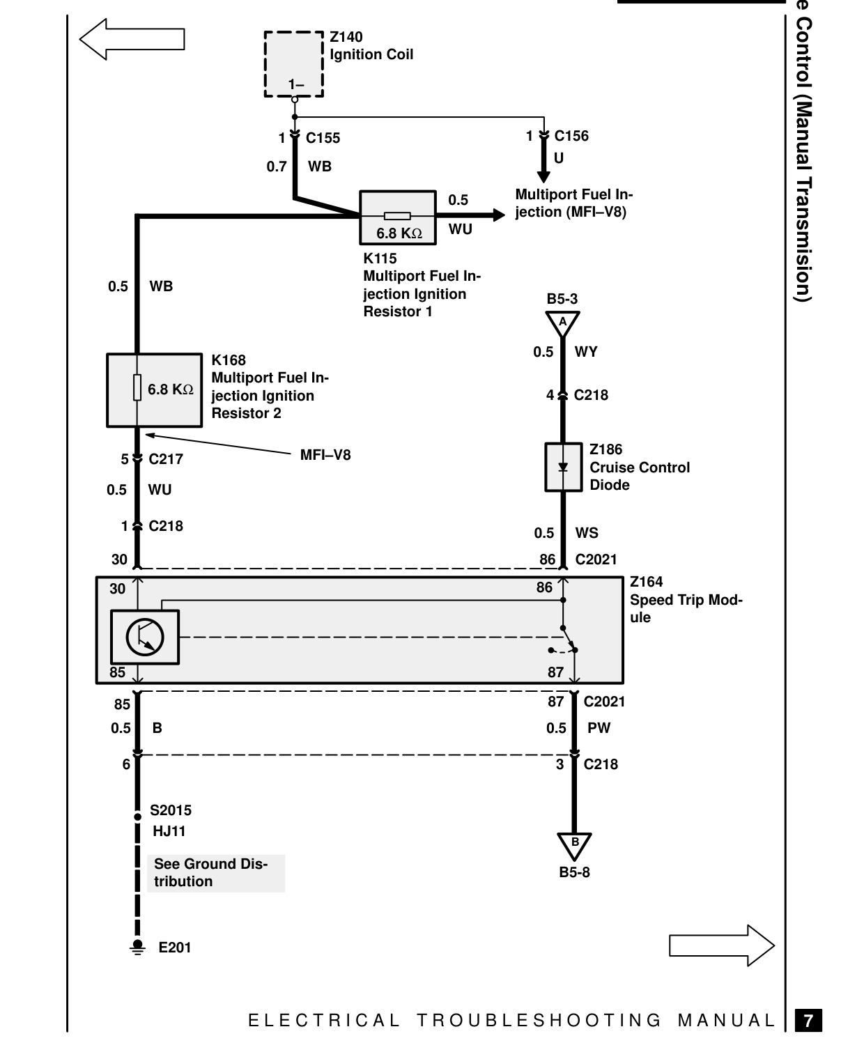 Cruise Control – Circuit Diagram