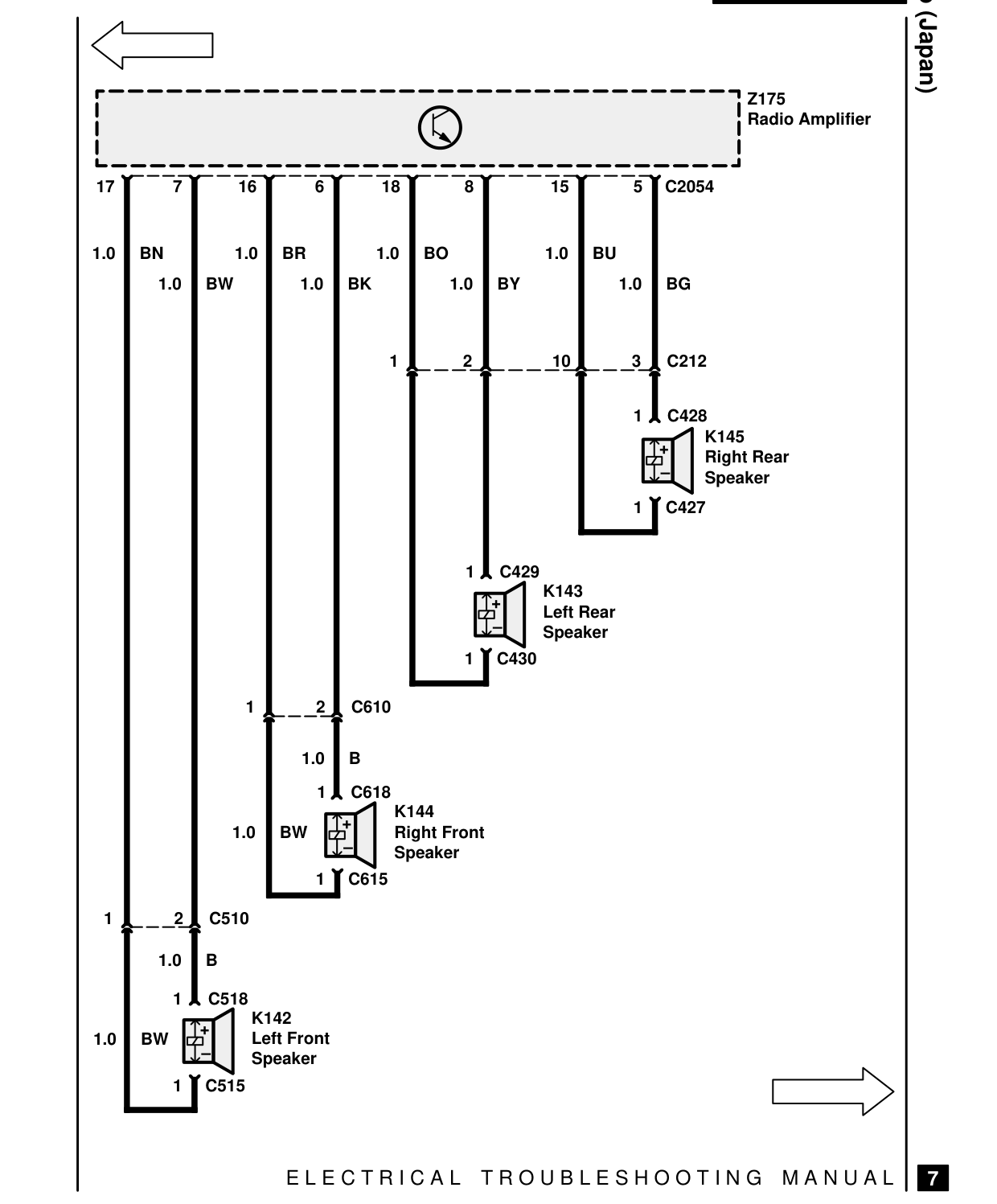 Radio (Japan) – Circuit Diagram