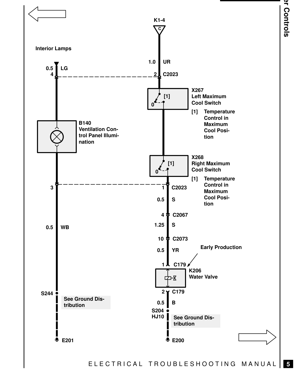 Blower Controls – Circuit Diagram
