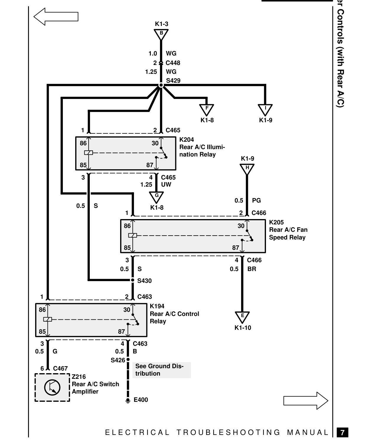 Blower Controls – Circuit Diagram