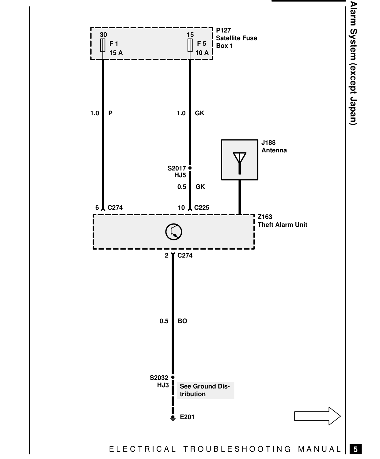 Theft Alarm System – Circuit Diagram