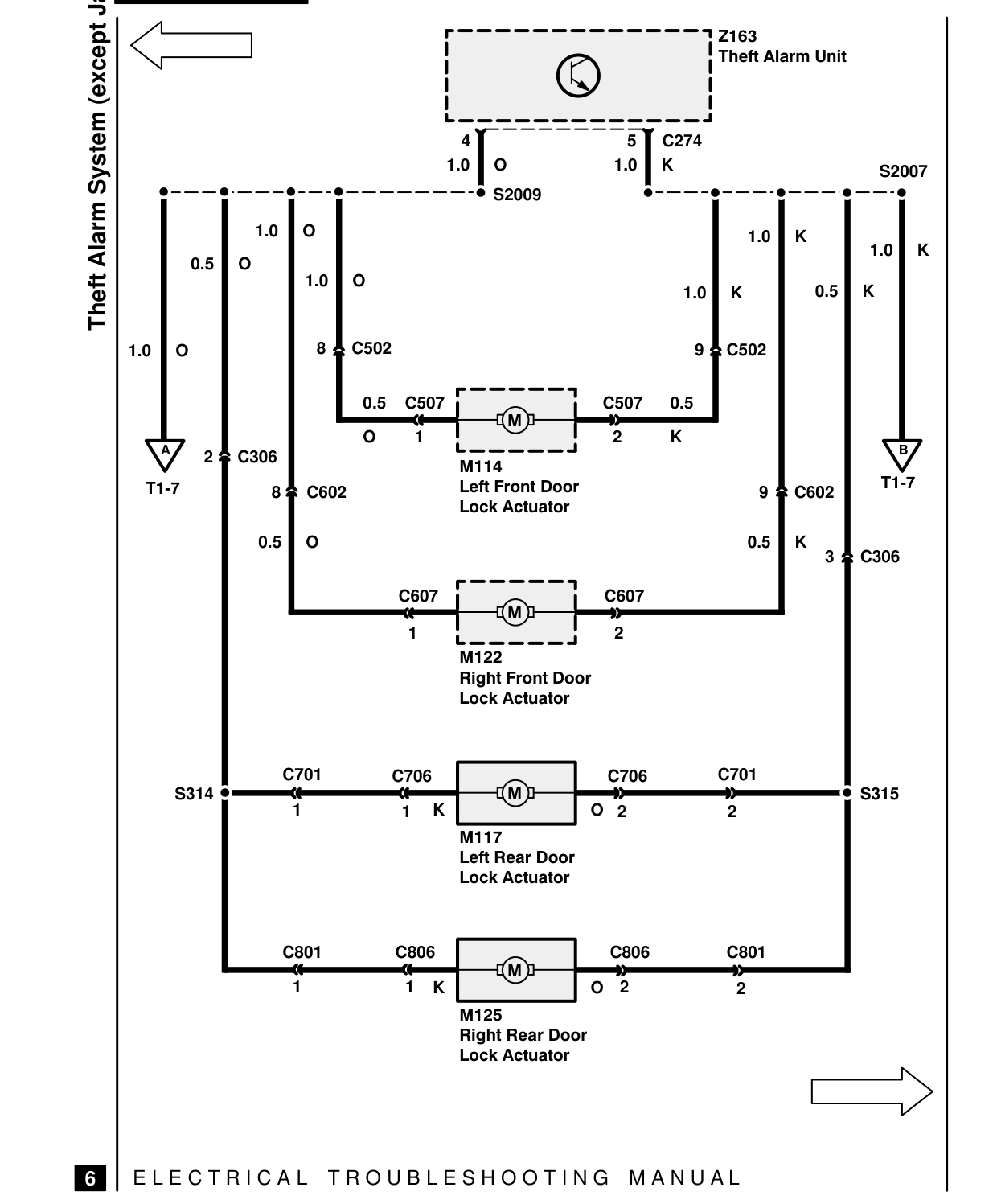 Theft Alarm System – Circuit Diagram