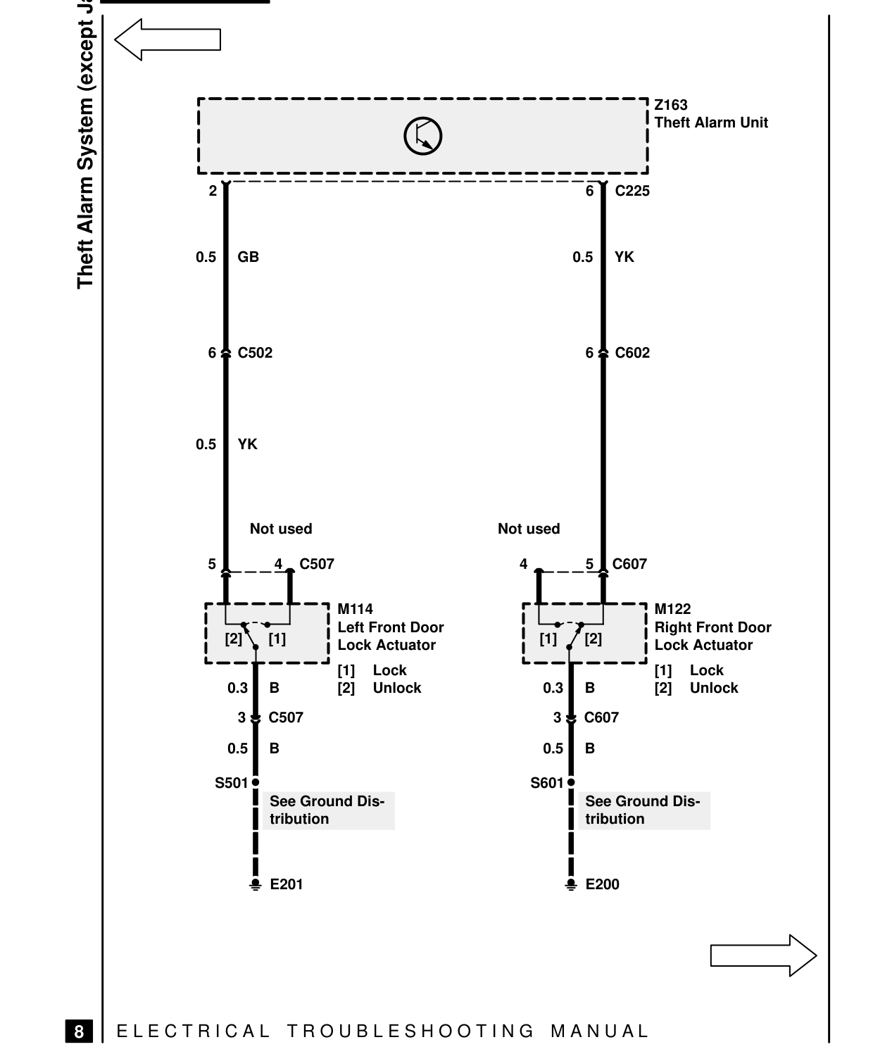 Theft Alarm System – Circuit Diagram