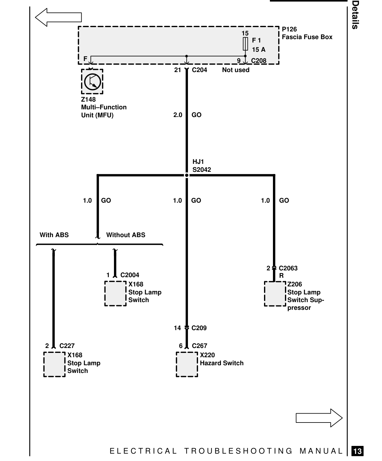 Fuse Details – Circuit Diagram
