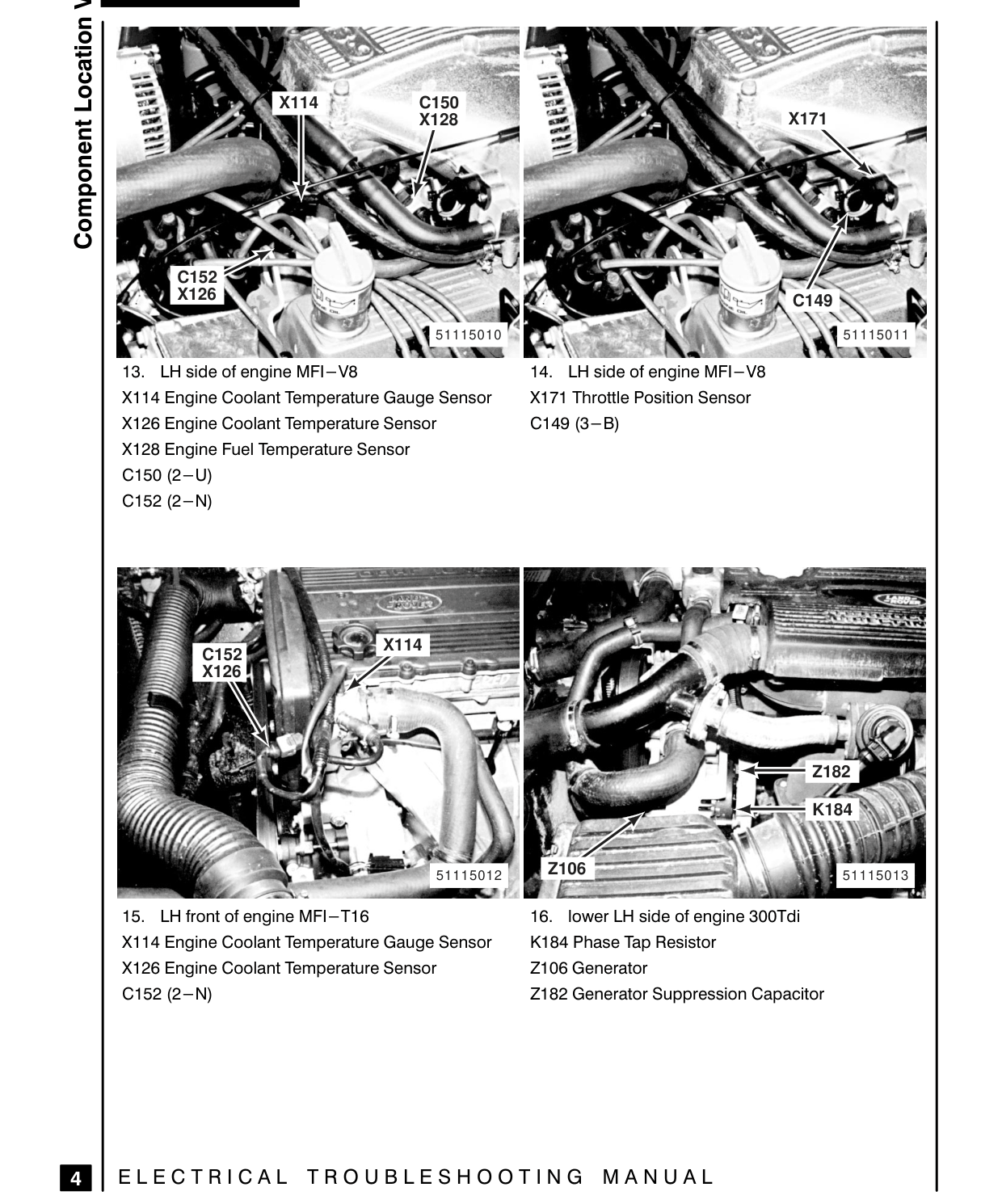Component Location Views – Circuit Diagram