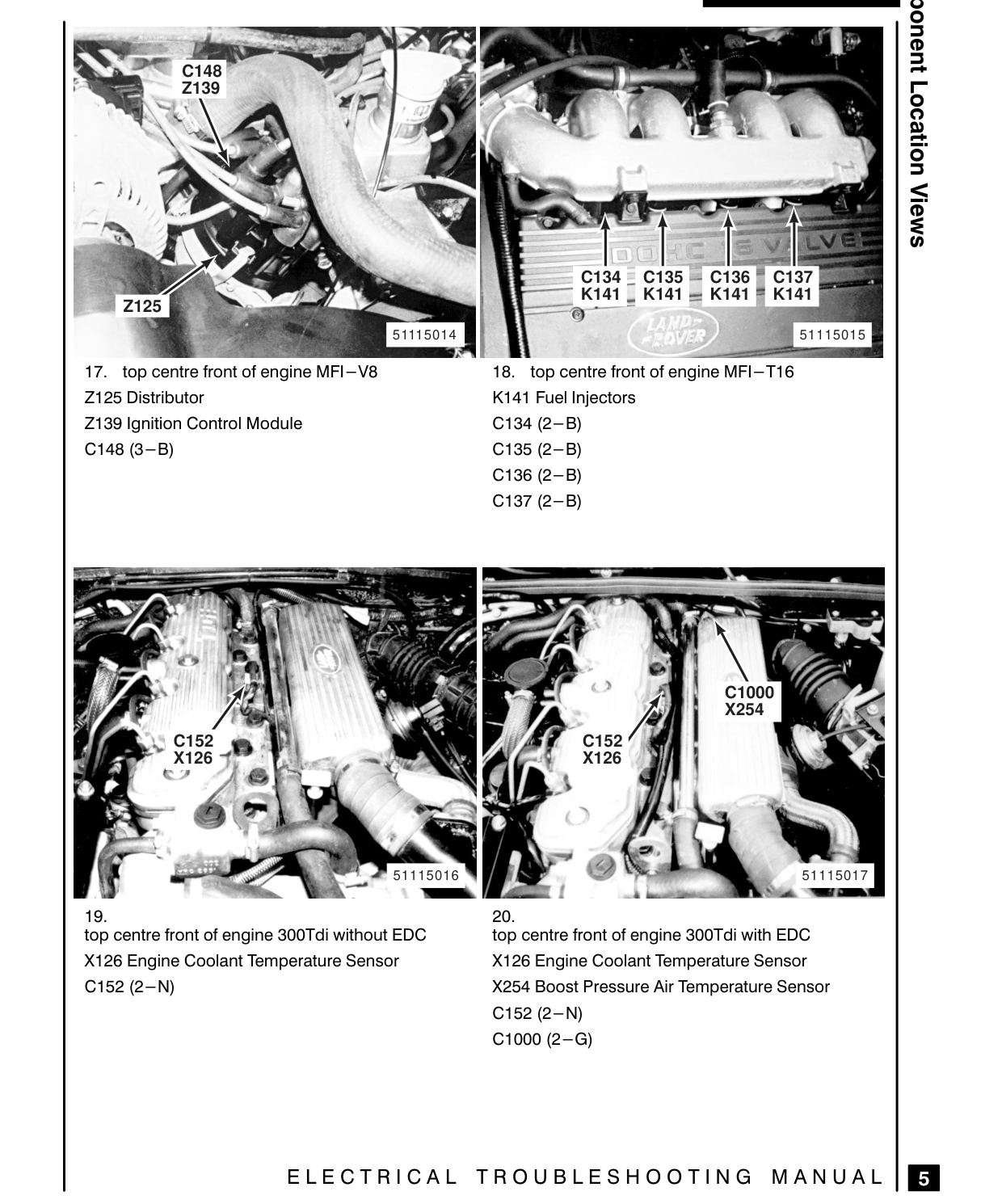 Component Location Views – Circuit Diagram