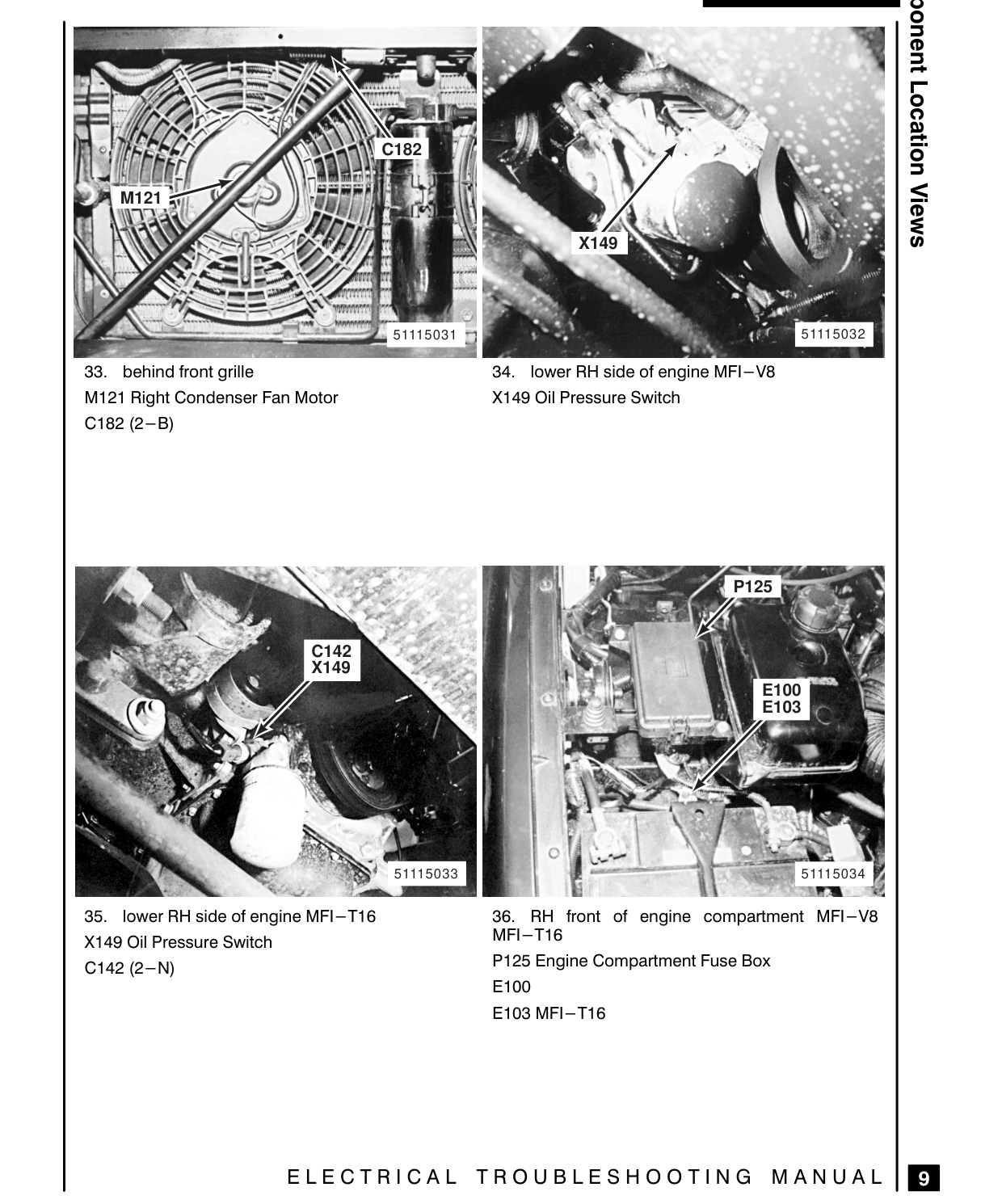 Component Location Views – Circuit Diagram