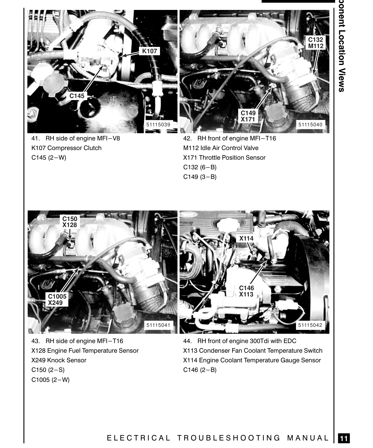 Component Location Views – Circuit Diagram