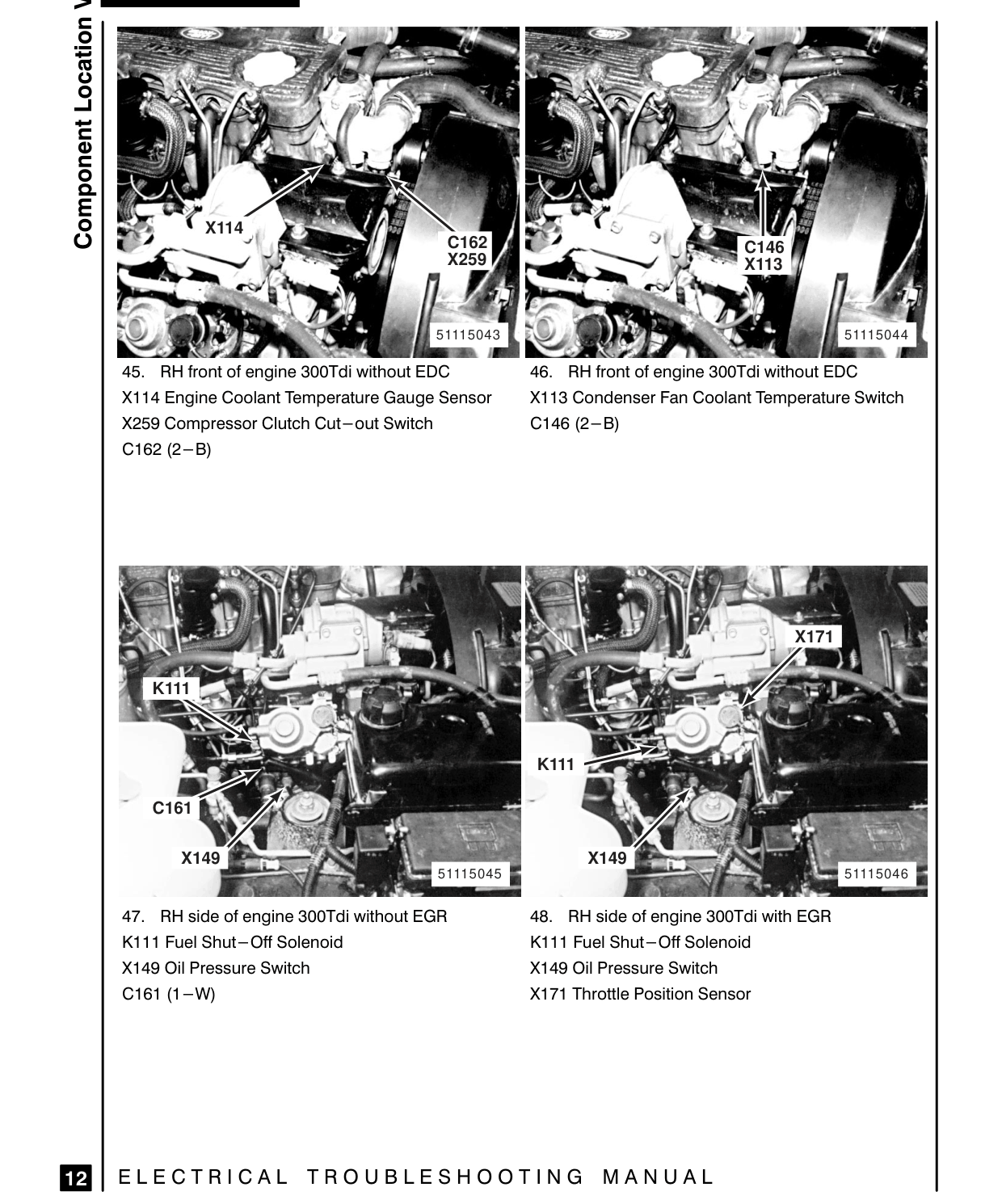 Component Location Views – Circuit Diagram