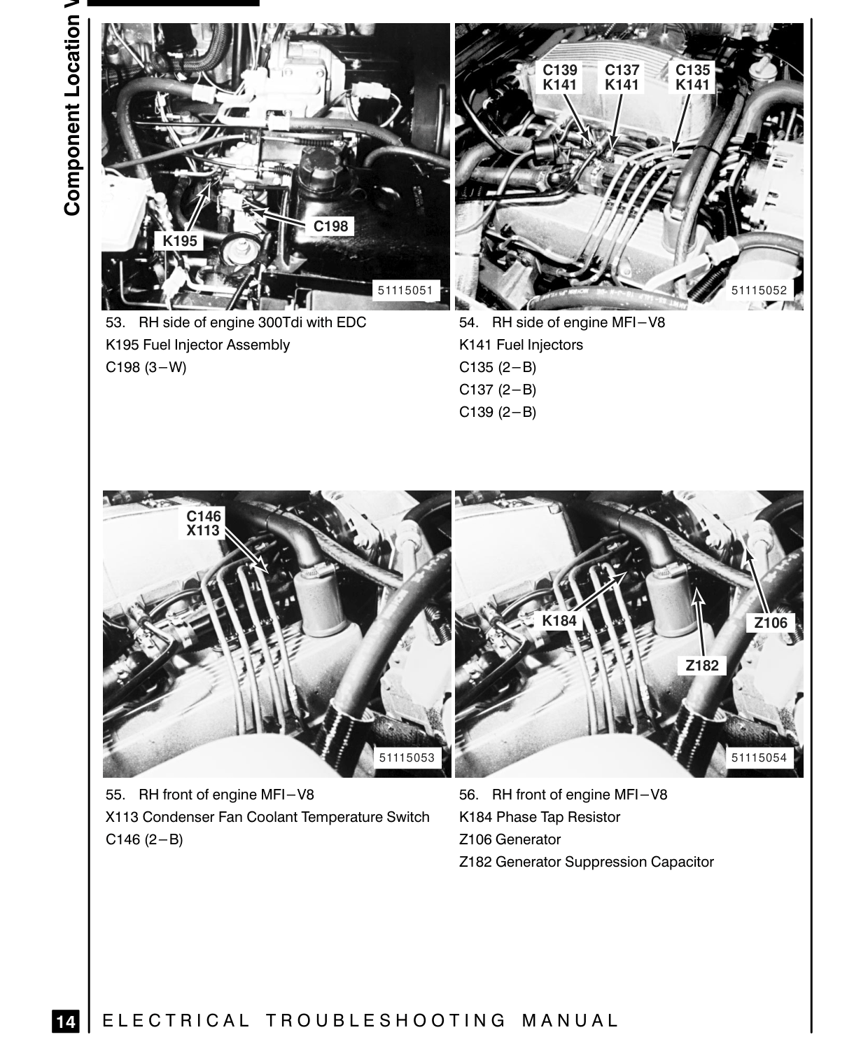 Component Location Views – Circuit Diagram