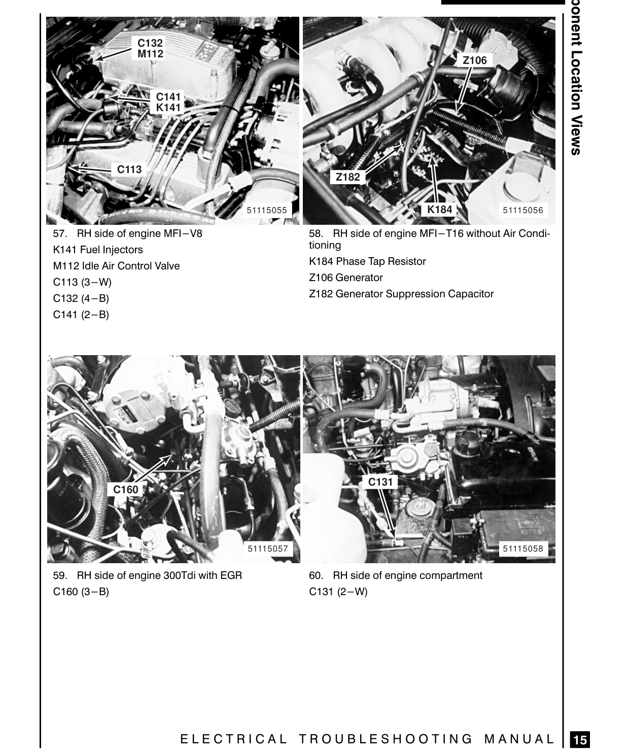 Component Location Views – Circuit Diagram