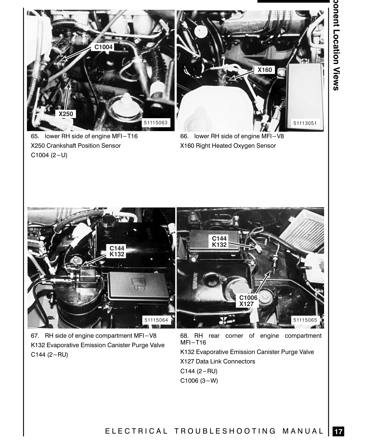 Component Location Views – Circuit Diagram