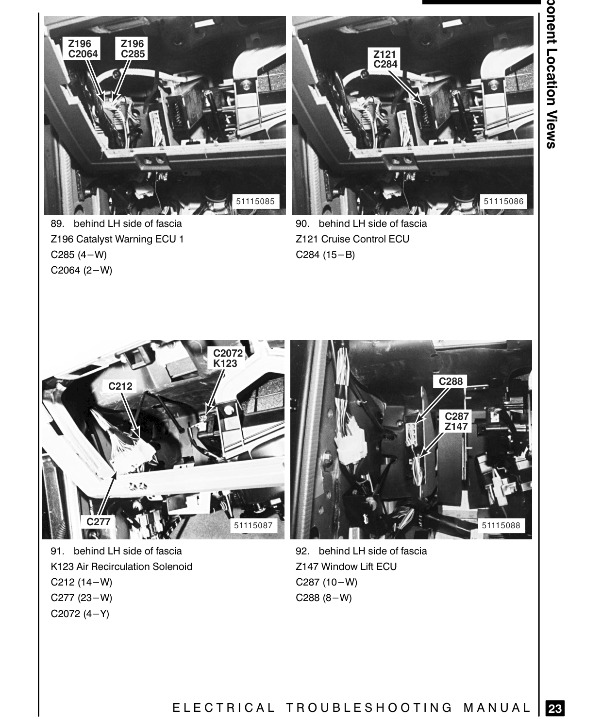 Component Location Views – Circuit Diagram