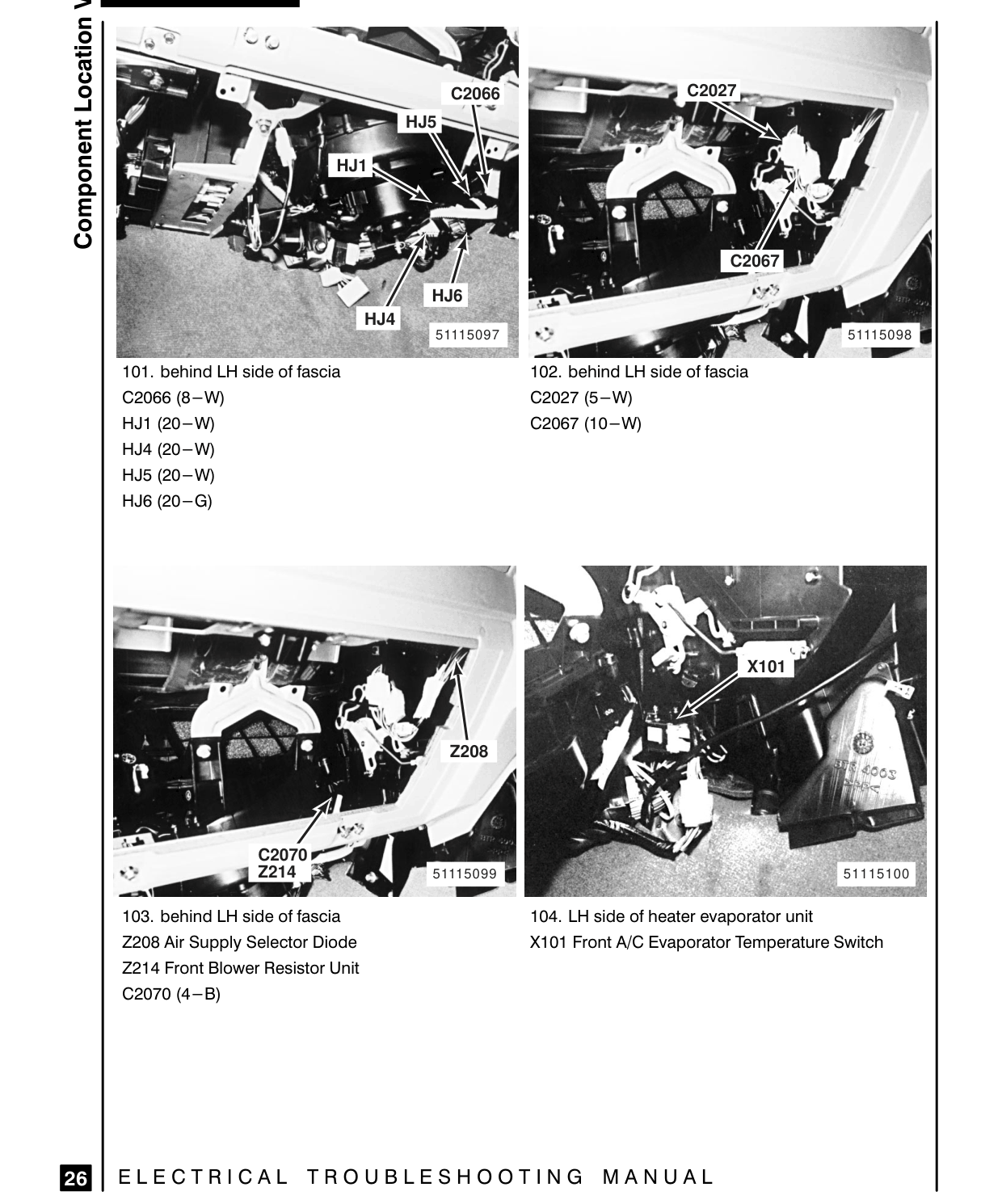 Component Location Views – Circuit Diagram