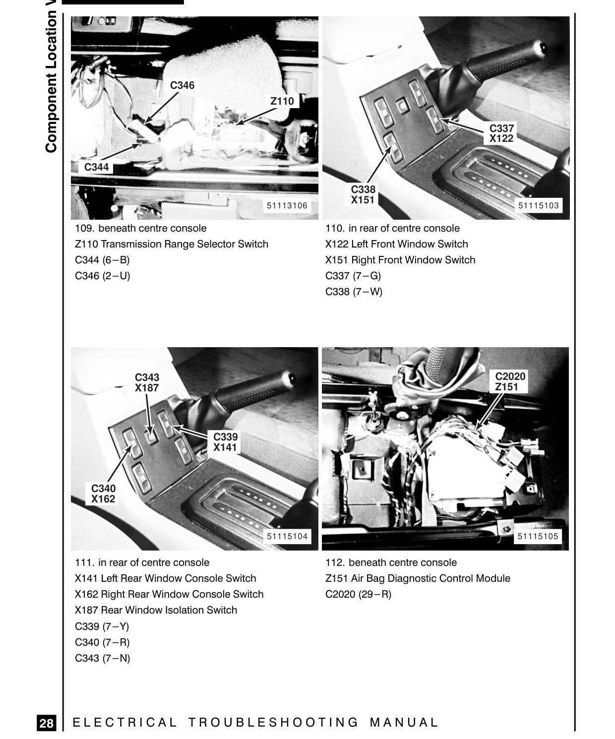 Component Location Views – Circuit Diagram