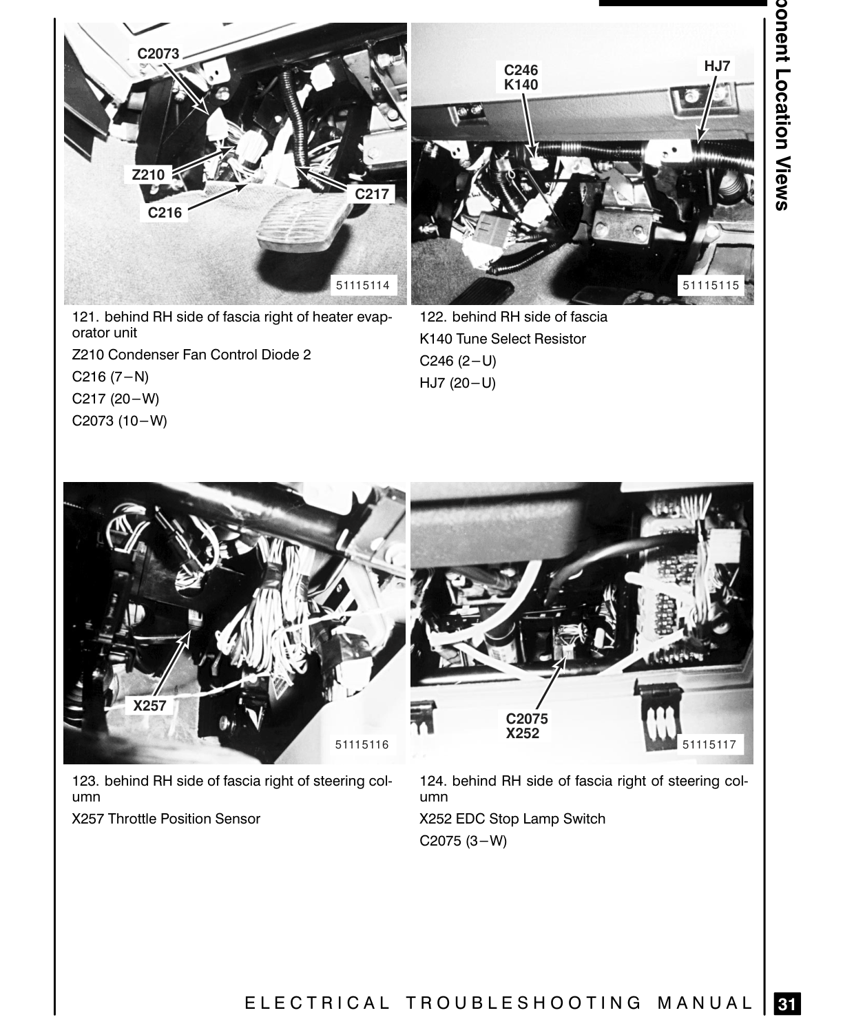 Component Location Views – Circuit Diagram