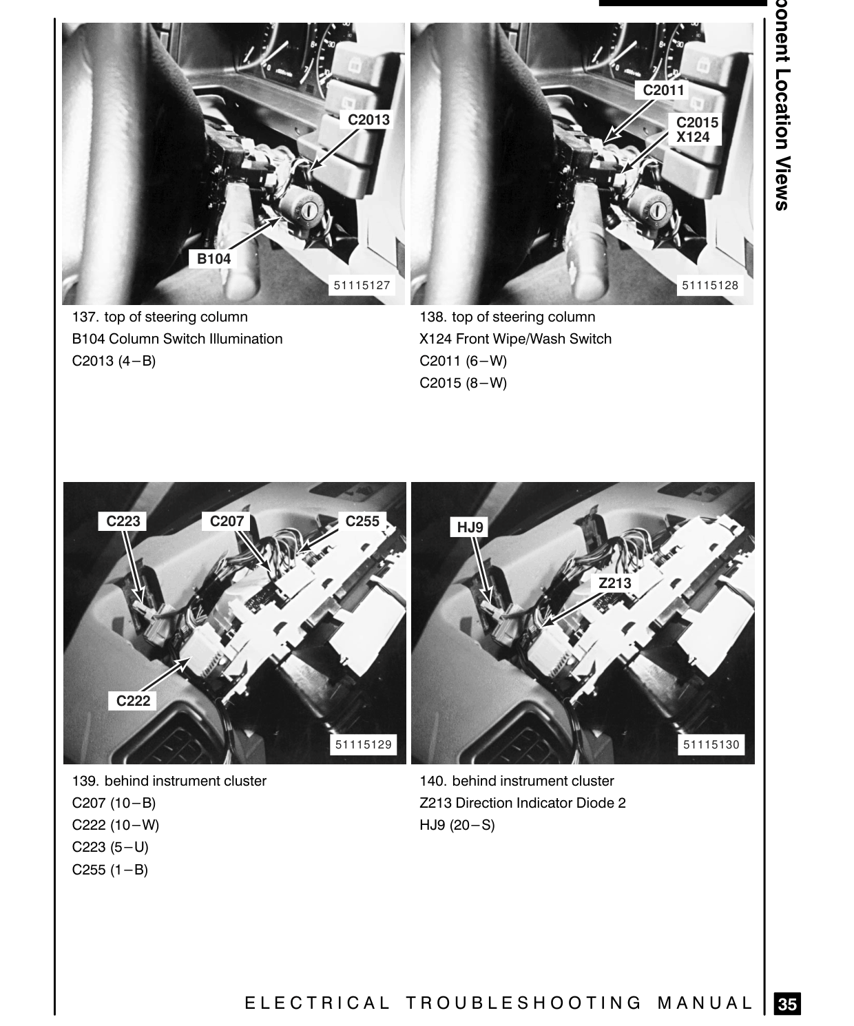 Component Location Views – Circuit Diagram