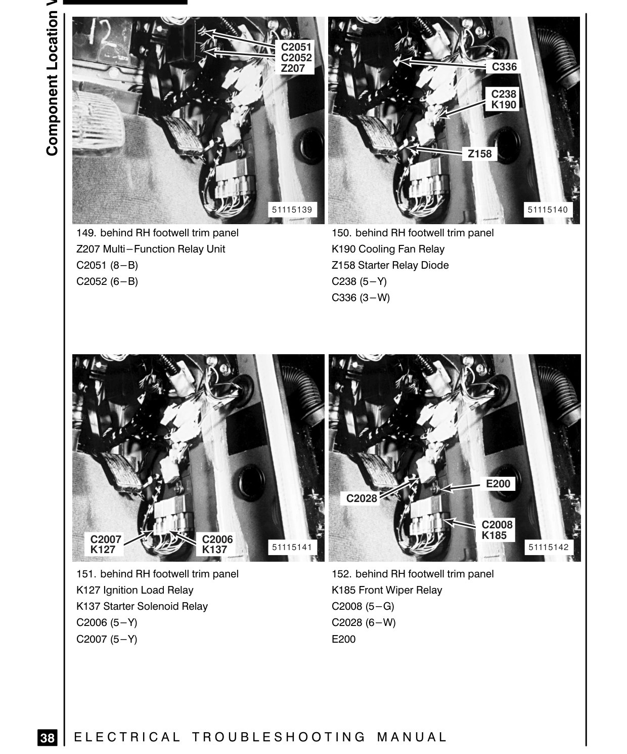 Component Location Views – Circuit Diagram