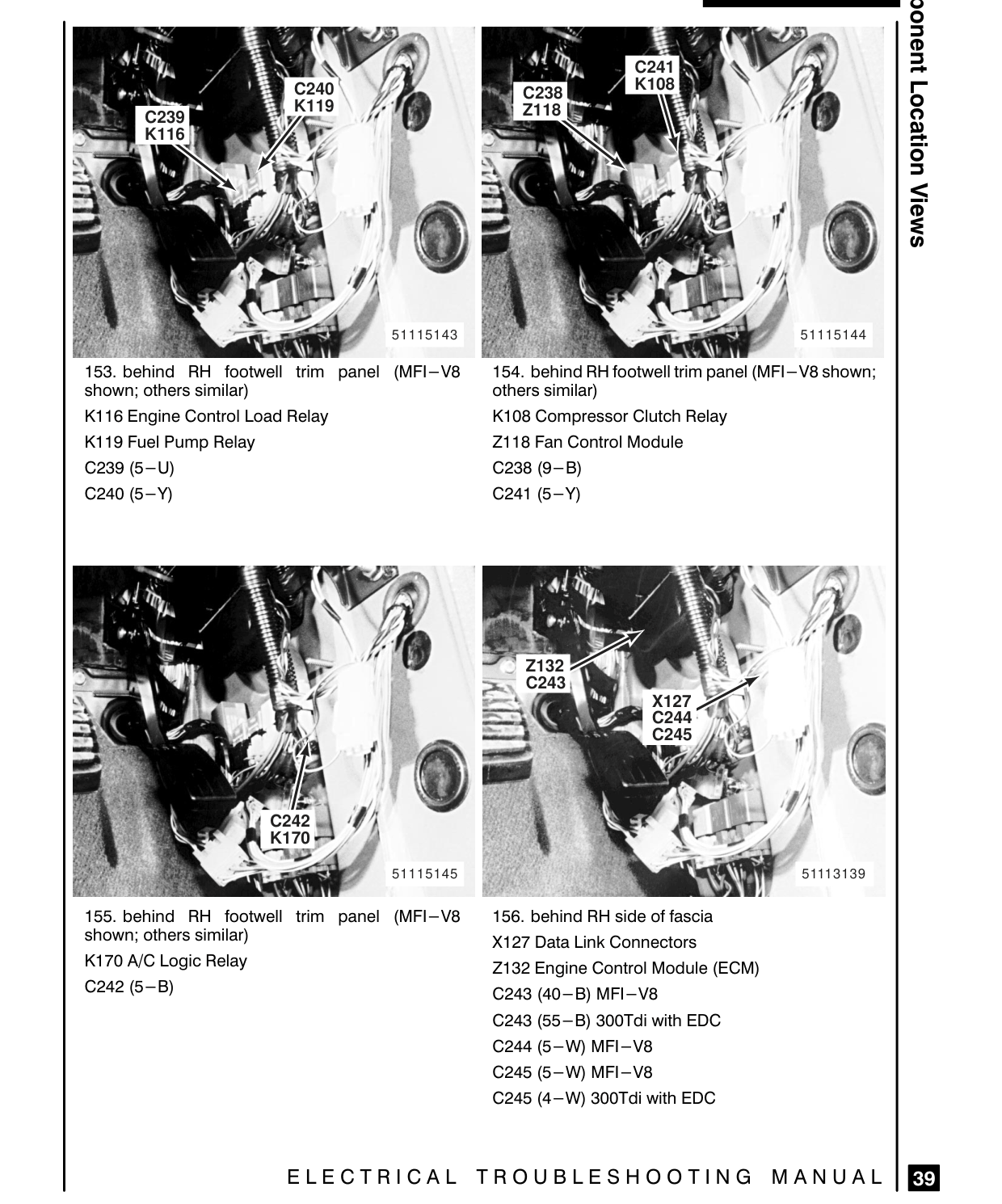 Component Location Views – Circuit Diagram