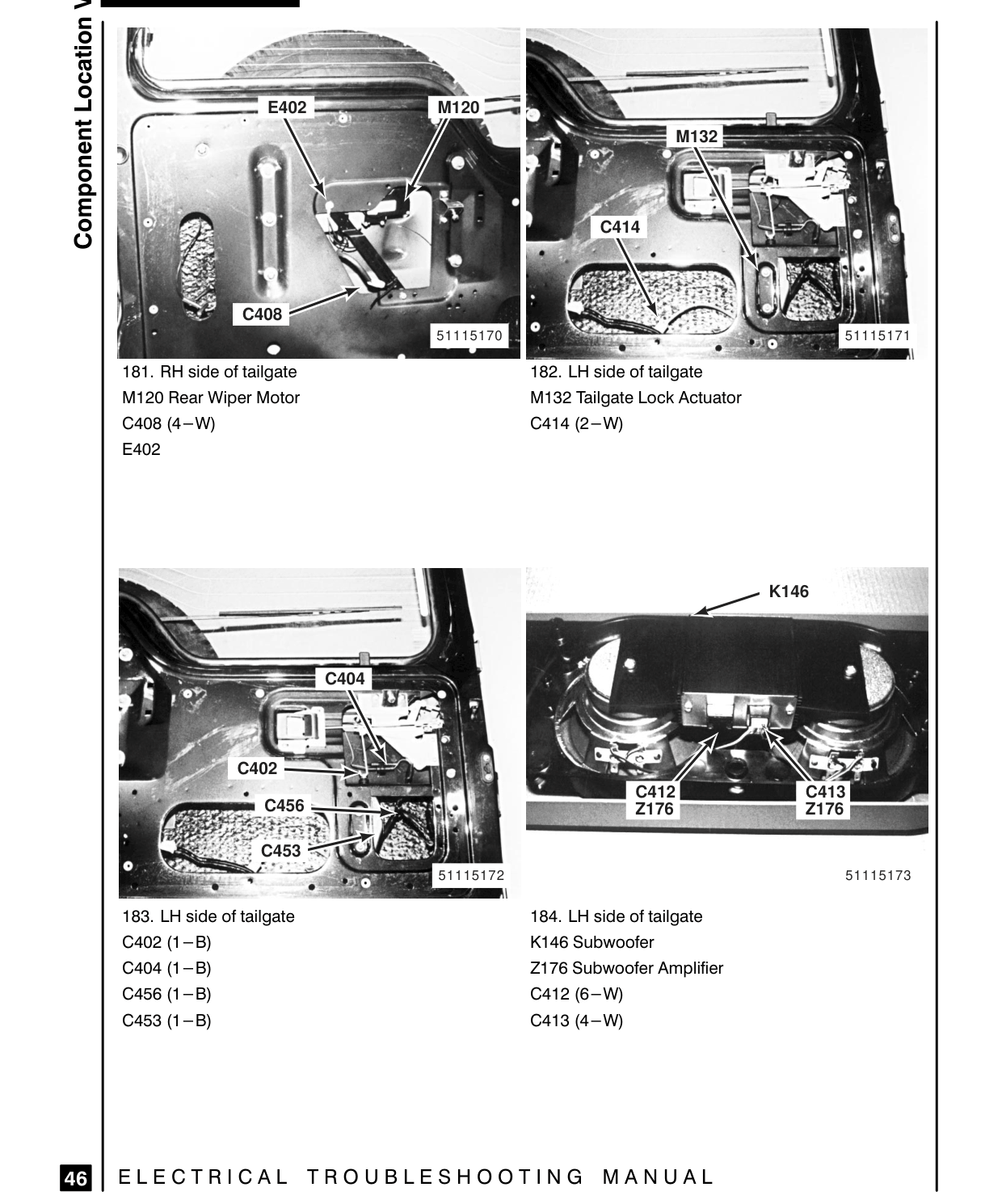 Component Location Views – Circuit Diagram