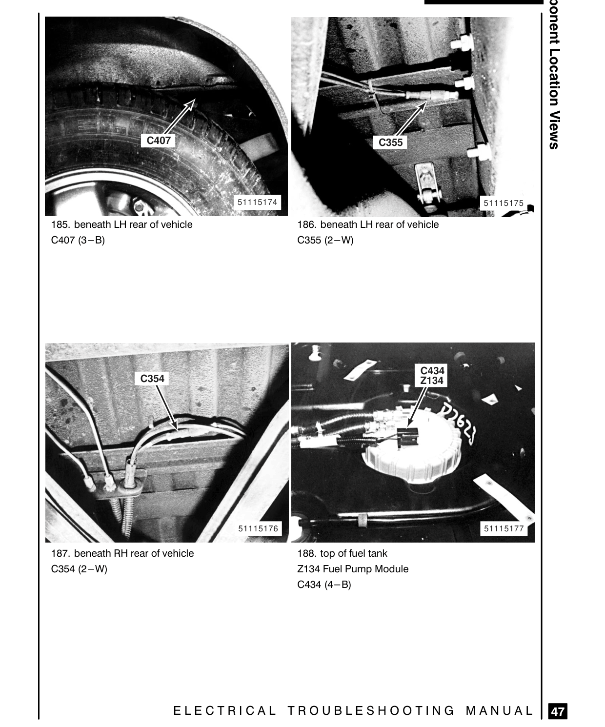 Component Location Views – Circuit Diagram