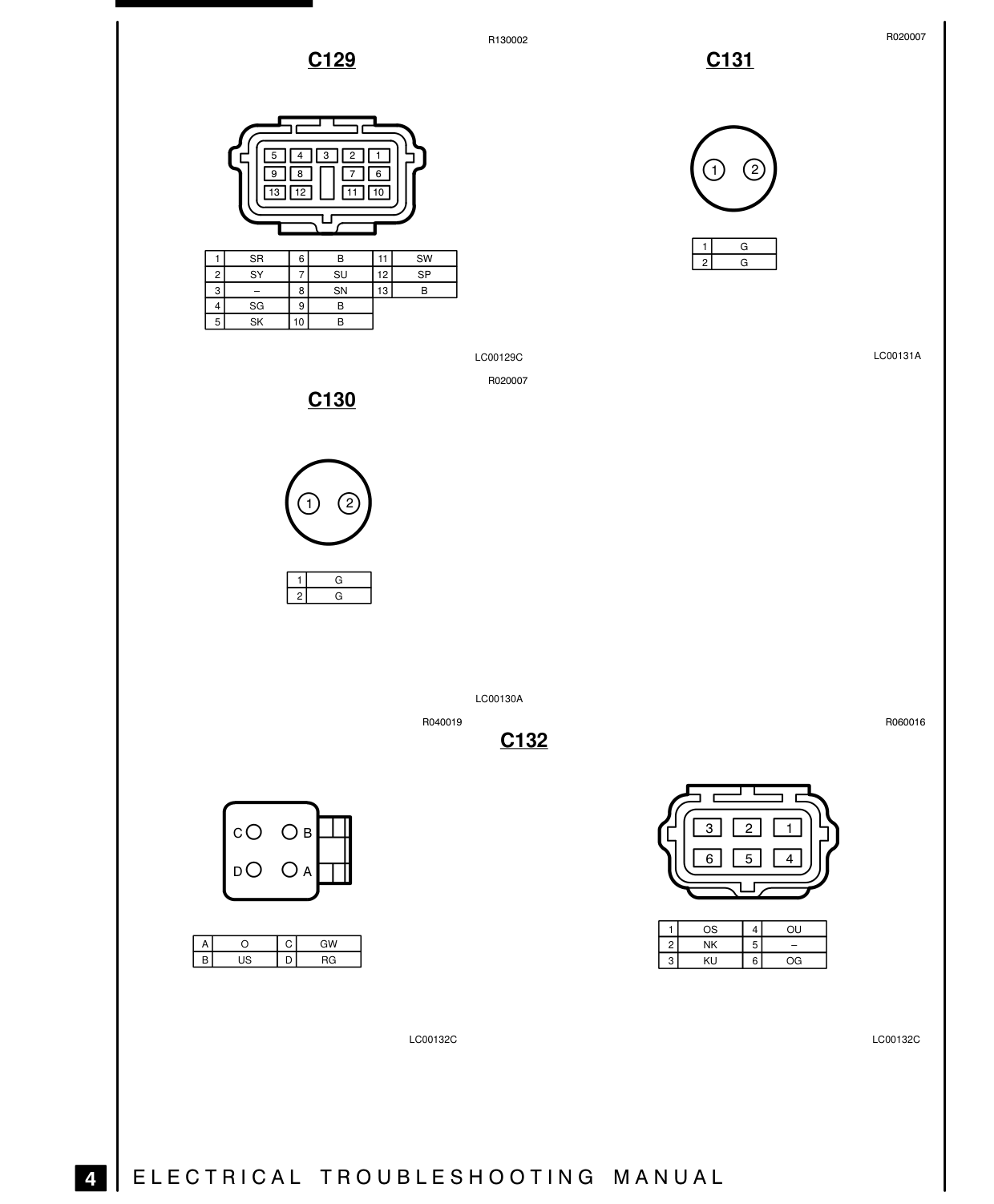 Connector Views – Circuit Diagram