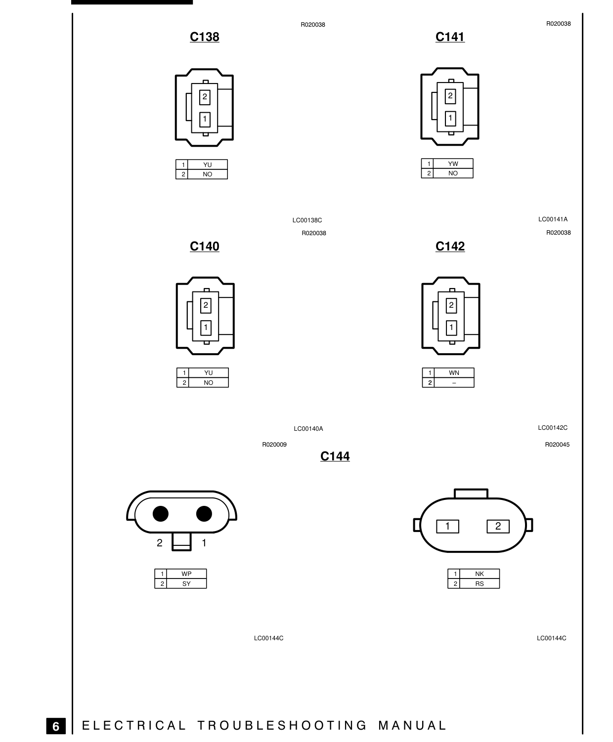 Connector Views – Circuit Diagram