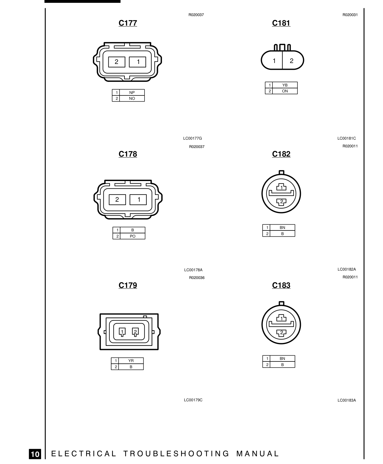Connector Views – Circuit Diagram
