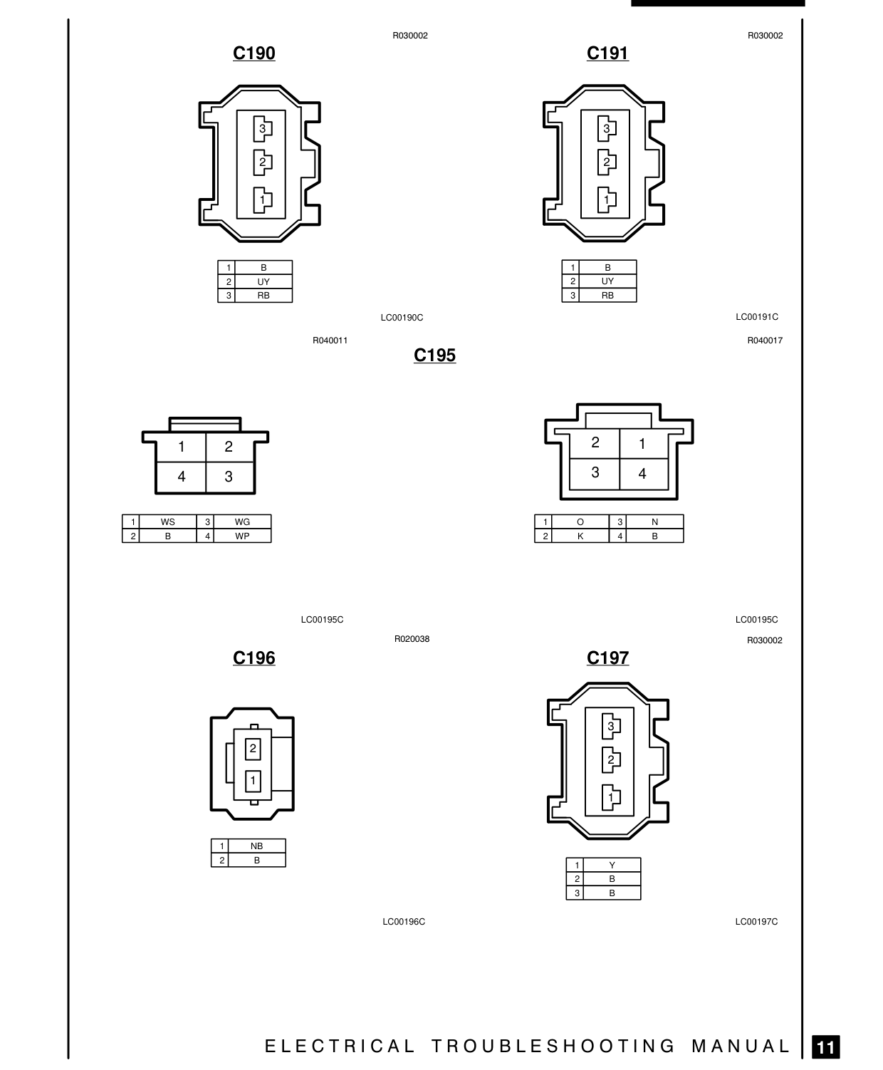 Connector Views – Circuit Diagram