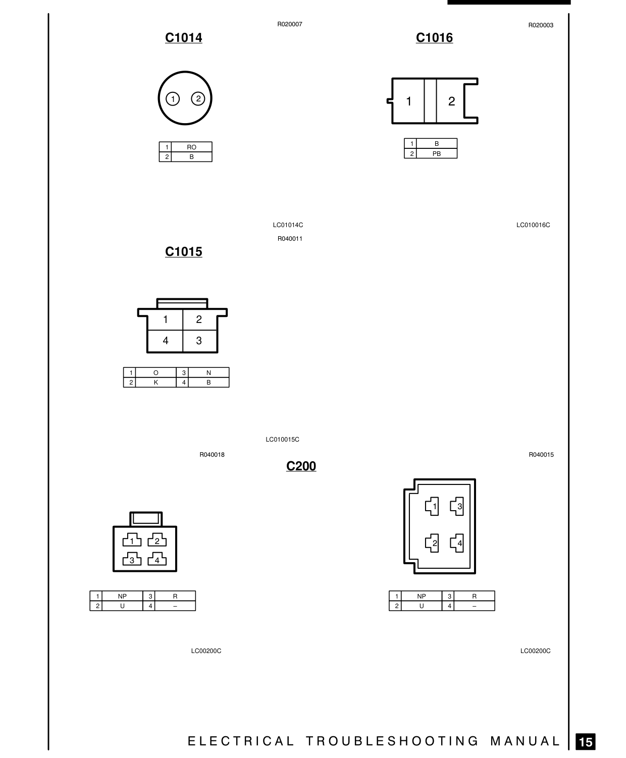 Connector Views – Circuit Diagram