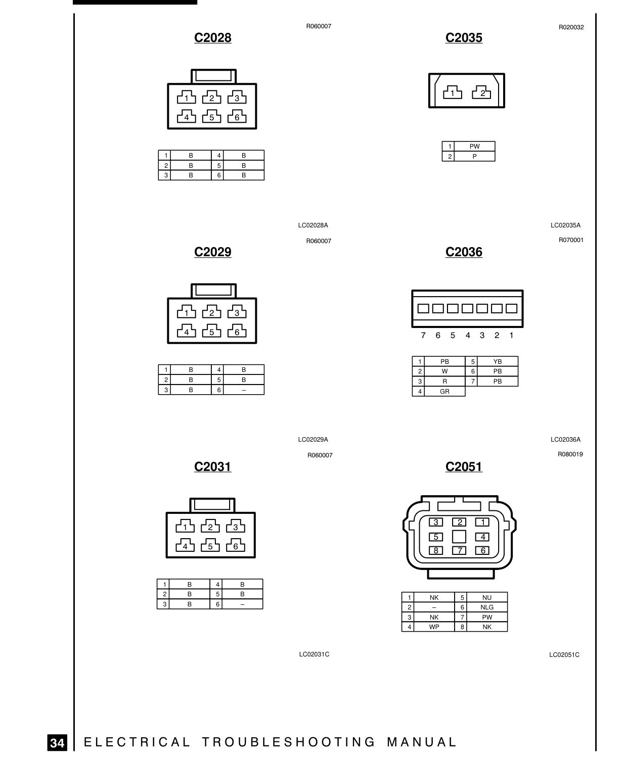 Connector Views – Circuit Diagram
