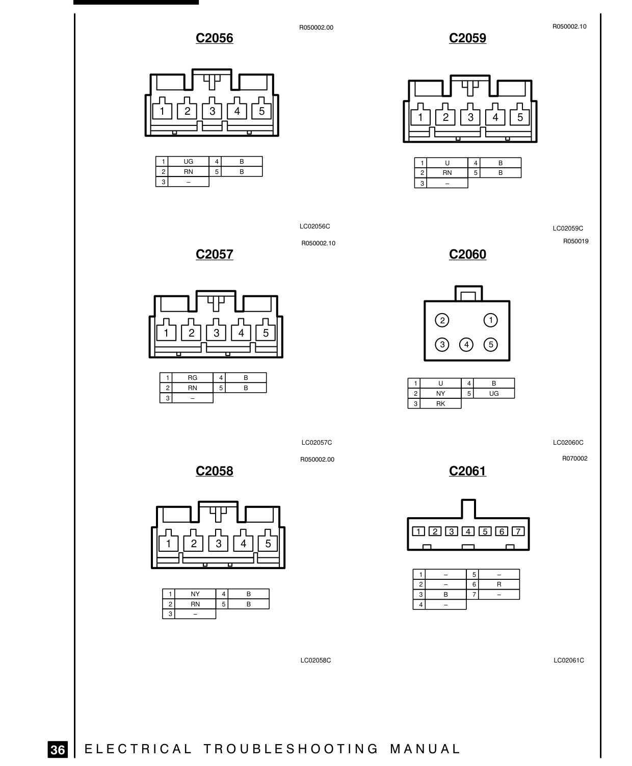 Connector Views – Circuit Diagram