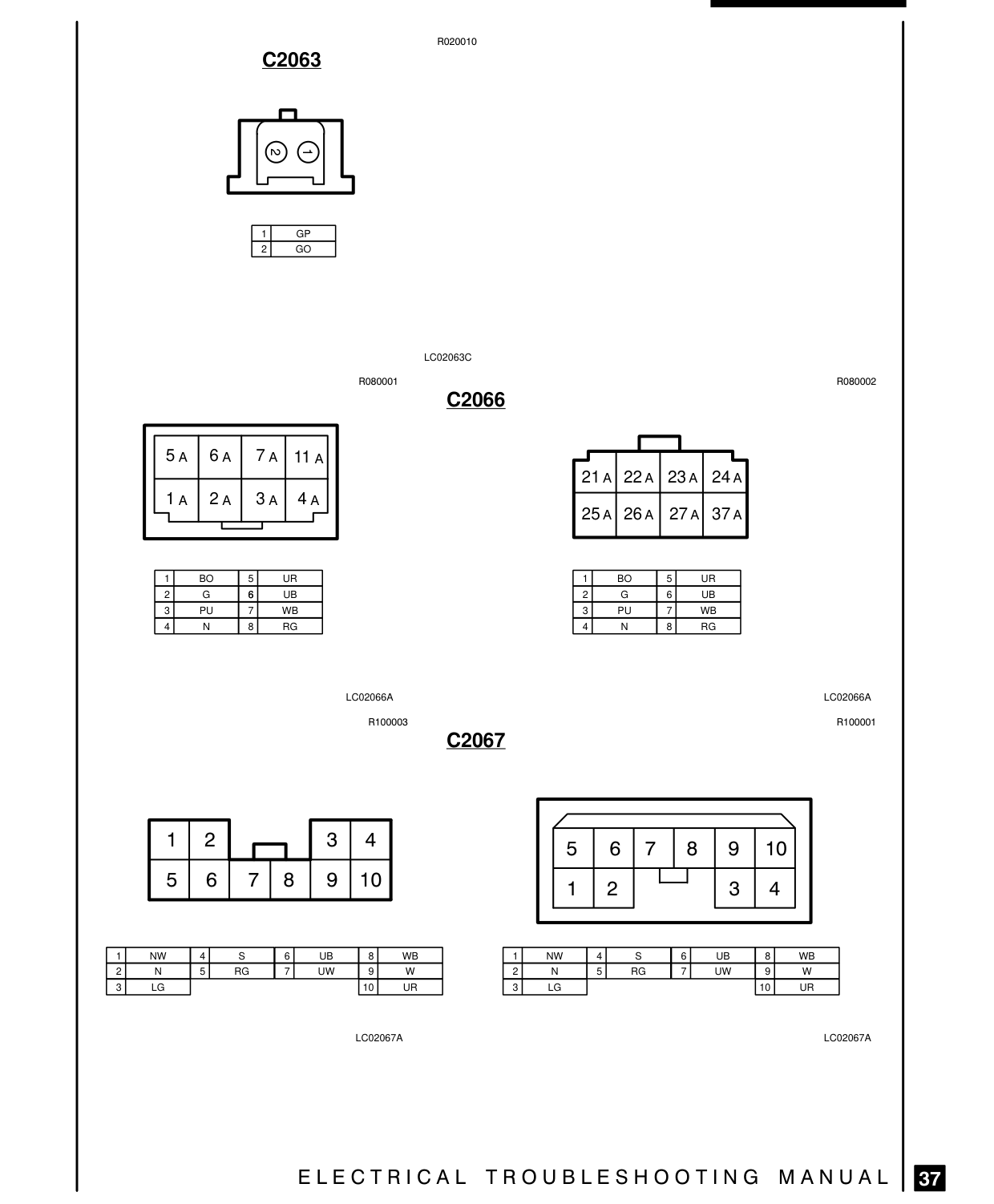 Connector Views – Circuit Diagram