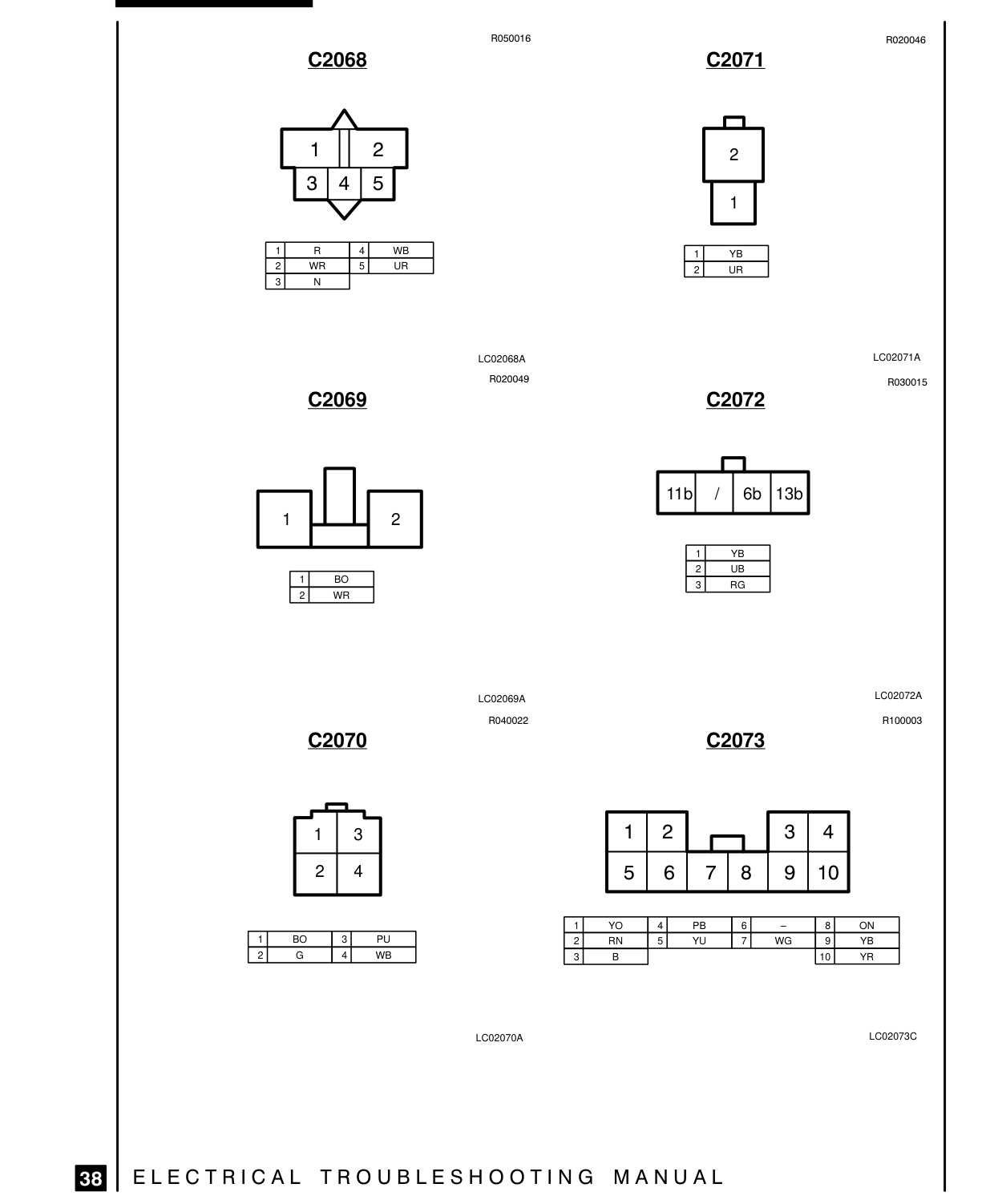 Connector Views – Circuit Diagram