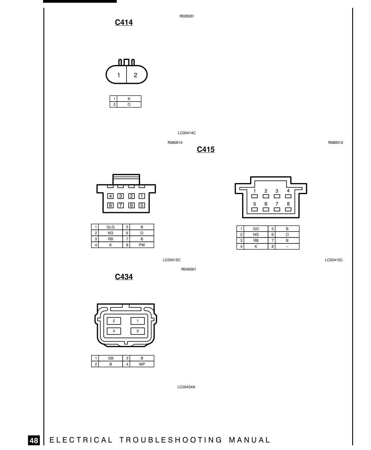 Connector Views – Circuit Diagram