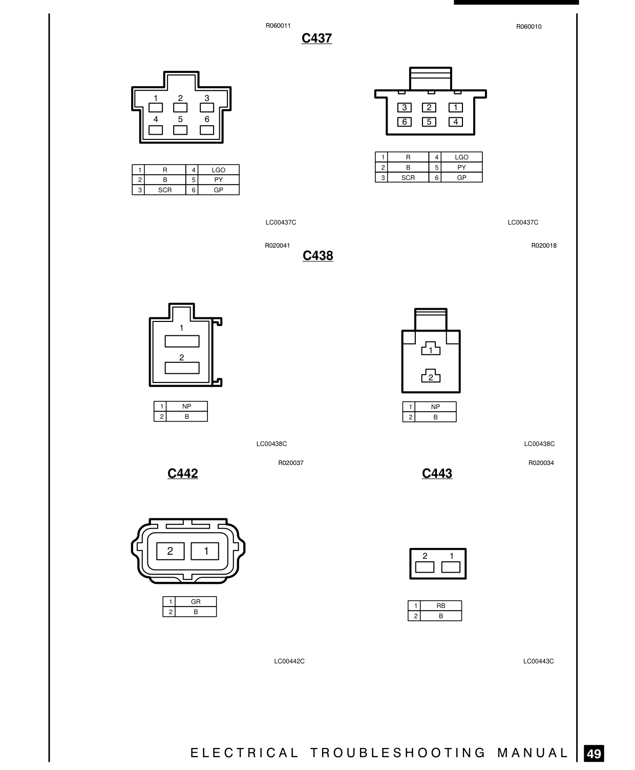 Connector Views – Circuit Diagram
