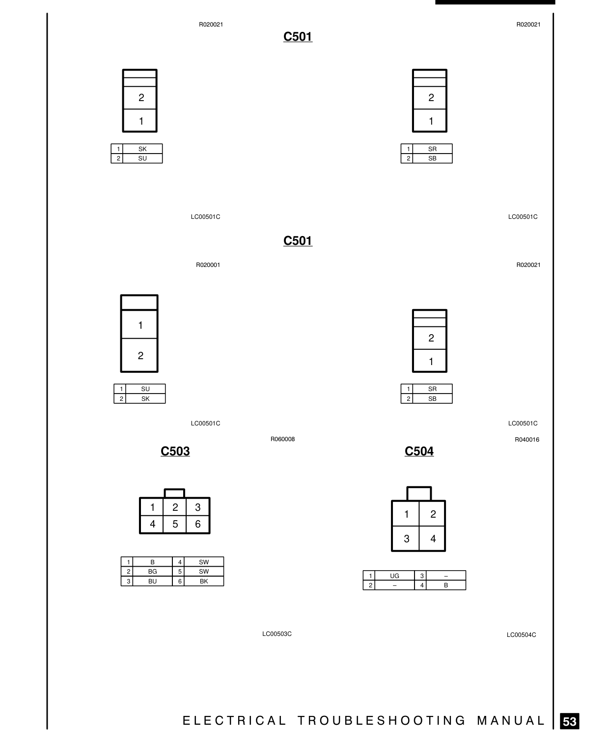 Connector Views – Circuit Diagram